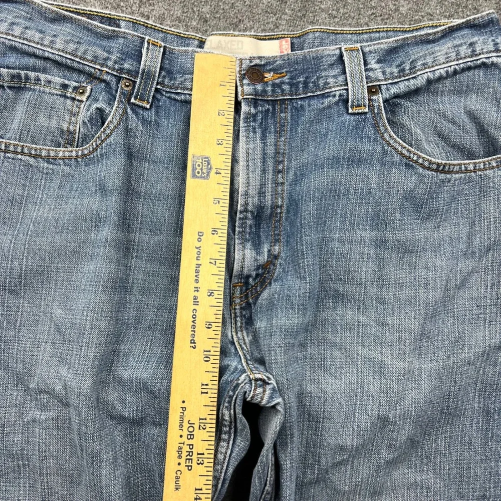 Levi's 559 Relaxed Straight Jeans Mens 36x34 Blue‎ Fits 34x33 Denim 100% Cotton